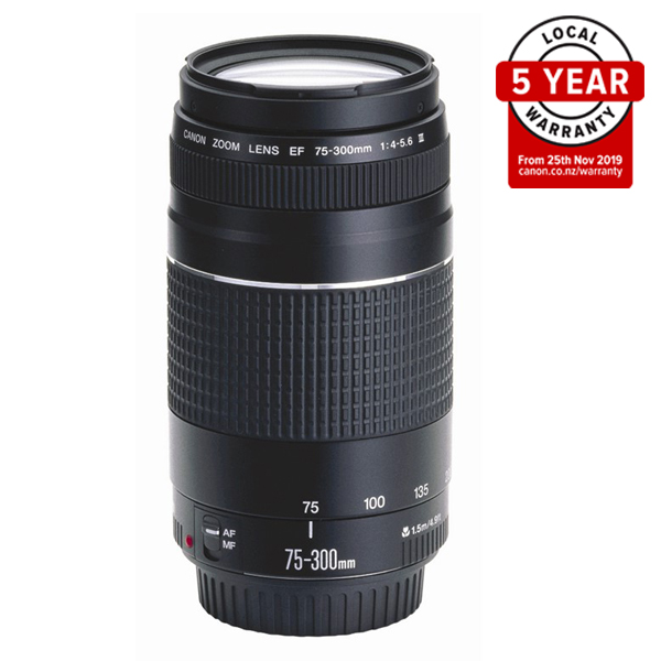 Canon EF 75-300mm F4-5.6 MKIII - Carters Photographics